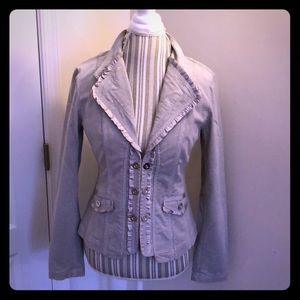 White House Black Market Corduroy Blazer